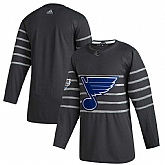 Blues Blank Gray 2020 NHL All-Star Game Adidas Jersey,baseball caps,new era cap wholesale,wholesale hats